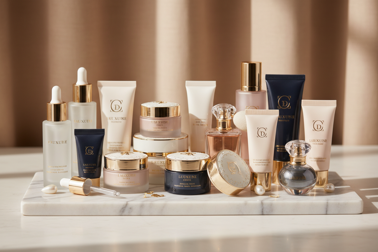 Luxury makeup background